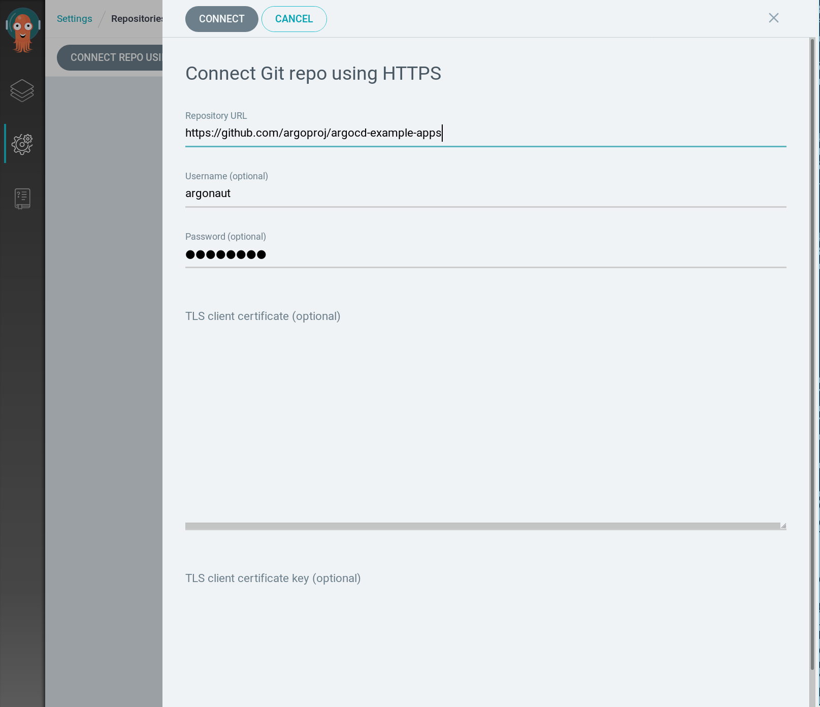 Private Repositories - Argo CD - Declarative GitOps CD for Kubernetes